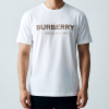 BURBERRY 워싱 체크로고 티셔츠