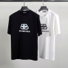 BALENCIAGA BB프린팅 코튼 티셔츠