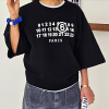 메종 MAISON MARGIELA 7부 넘버 박시티셔츠