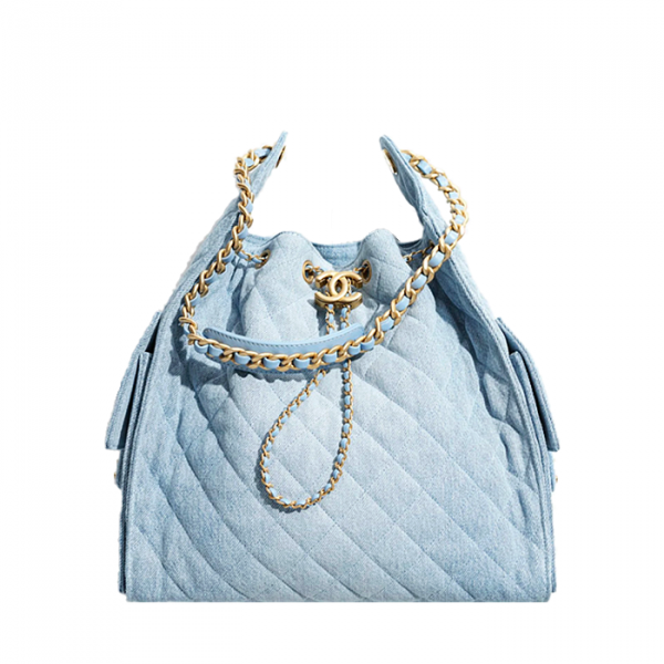 CHANEL 25백 미디엄 - 데님블루