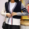 THOMBROWNE 배색가디건 9789