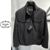 PRADA 삼각로고 블루종 자켓