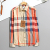 BURBERRY 체크 코튼 셔츠