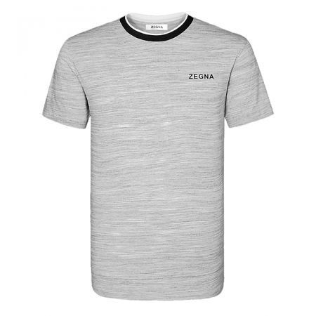 제냐 ZEGNA 로고 티셔츠