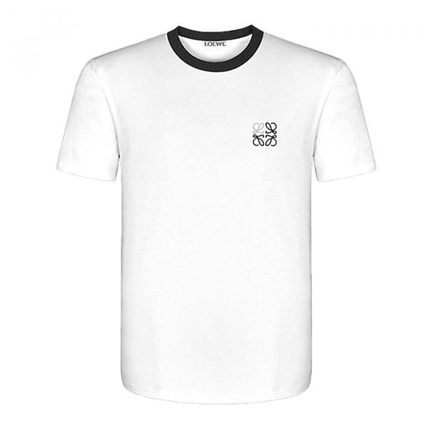 LOEWE 라인 라운드 티셔츠