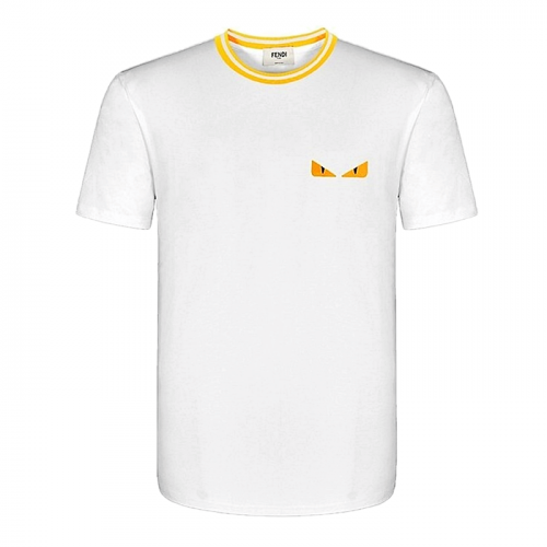 펜디 FENDI 아이 로고 반팔 티셔츠