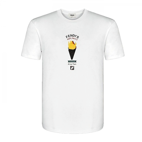 FENDI 콘 프린팅 라운드