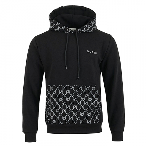 GUCCI 포인트 전판 나염 후드