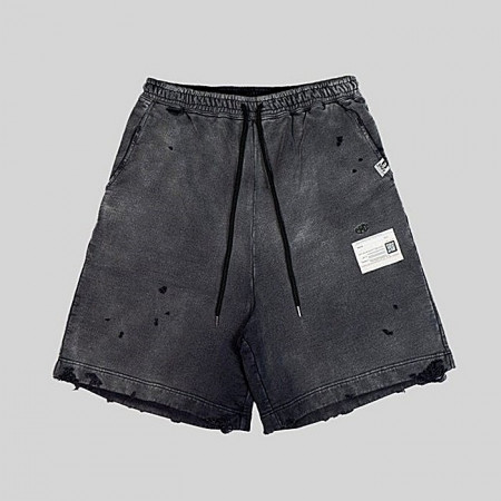 메종 Maison Margiela 디스티드 페이드 오버 쇼츠