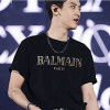 BALMAIN 메탈로고 클래식 티셔츠
