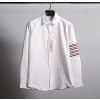 THOM BROWNE 삼선4바 옥스포드 셔츠