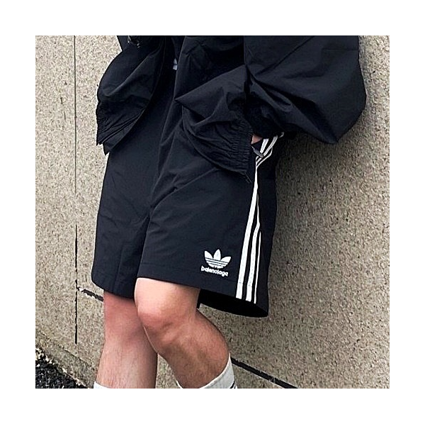BALENCIAGA X 아디다스 포플린 반바지