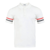 THOM BROWNE 트리밍 텍스처 니트 카라티