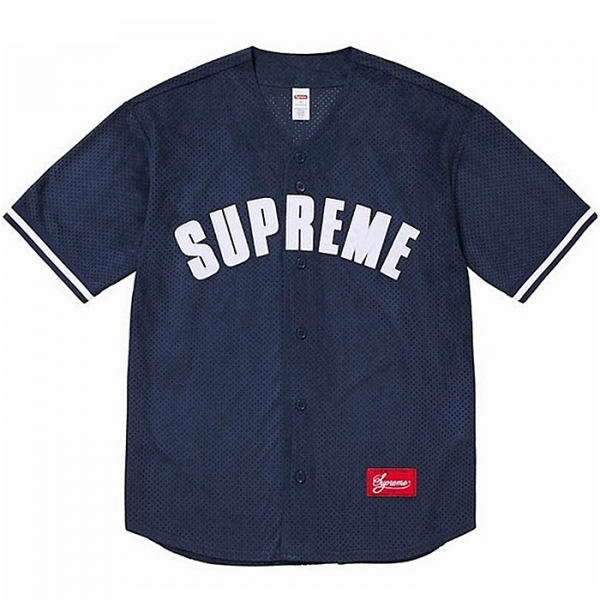 SUPREME 울트라 스웨이드 메쉬 저지
