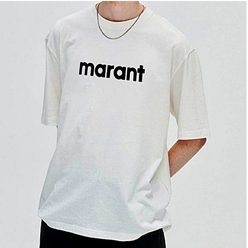 이자벨 *랑 레터링로고 티셔츠