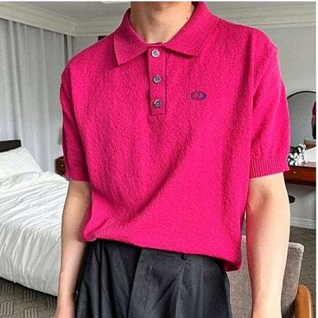 GUCCI 부클 카라 반팔