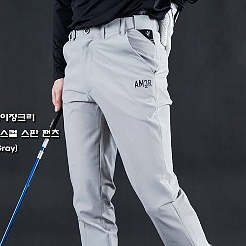 어메이징*리 쉐도우 스컬 스판 팬츠