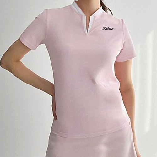 타이틀리*트 브이 노카라 반팔