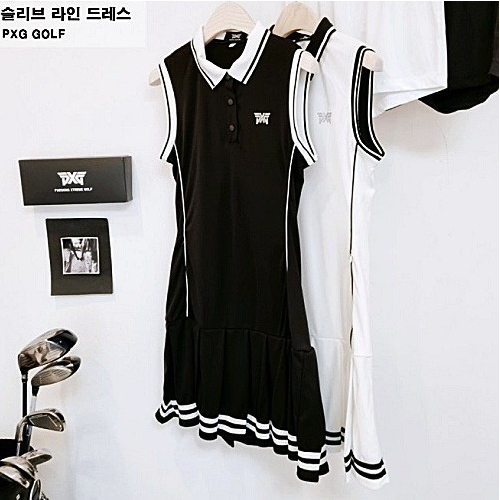 P*G FOR WOMEN 슬리브 라인 드레스