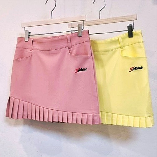 타이틀리*트 TITLEIST 사선 플리츠