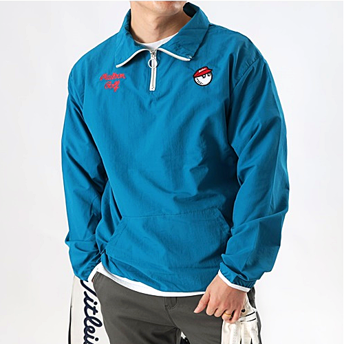 말* 윈드 반 집업