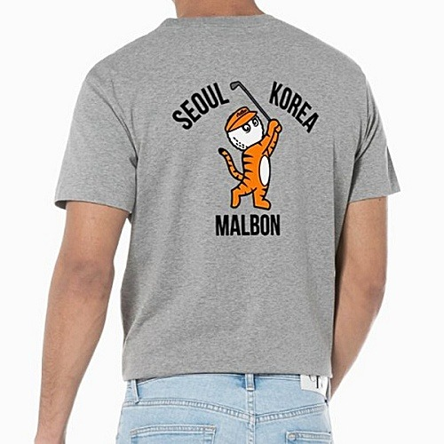 말* 타이거 골프 티셔츠