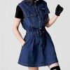 유타 데님 원피스