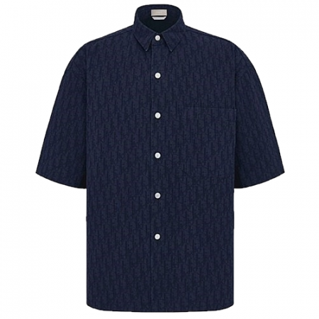 DIOR 오블리크 카리스 하프 셔츠