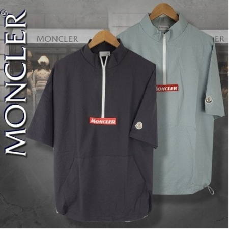 몽클*어 시어서커 와펜 오버핏 아노락