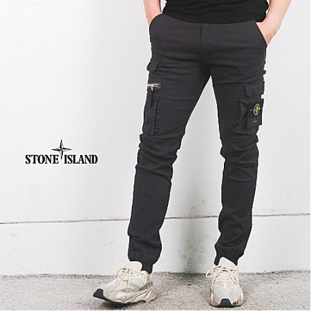 스톤아일*드 지퍼포켓 건빵 조거 팬츠