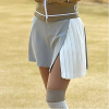 G/FORE 사이드 플리츠 인서트 스커트