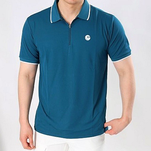 MALBON 볼나염 반집업 반팔