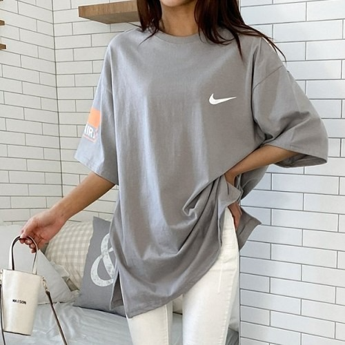 NIKE 네온 박스T