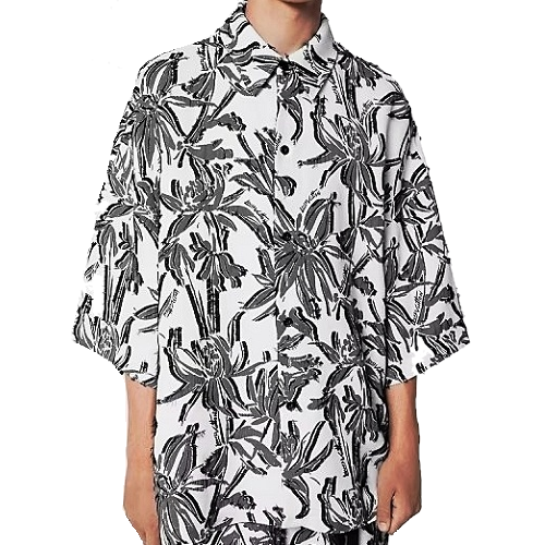 LOUIS VUITTON 시슬패턴 숏슬리브 셔츠