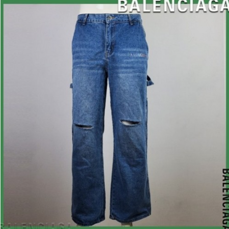 BALENCIA*A 웨이브로고 와이드 무파진