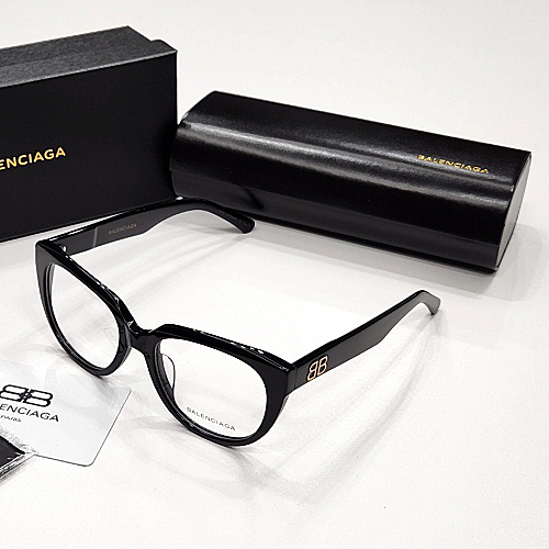 발렌시*가 뿔테 안경테 - 블랙