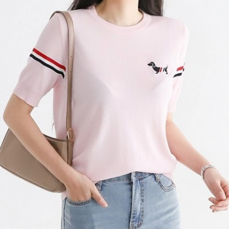 톰브*운 라운드 니트T