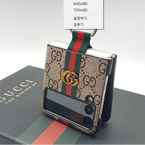 GUCCI 플립 케이스