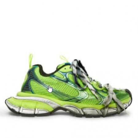 발렌시*가 3XL 스니커즈 플로우 - 옐로우