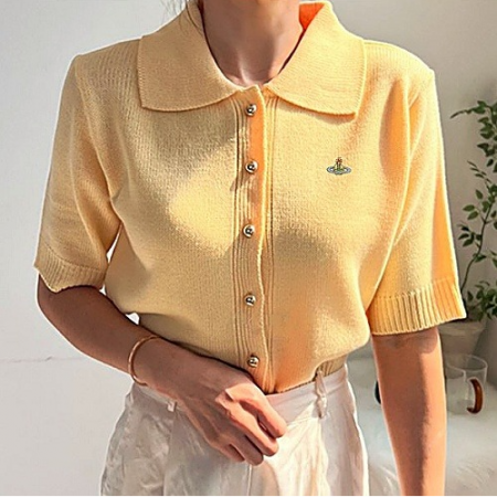 비비안 빅카라 반팔 가디건