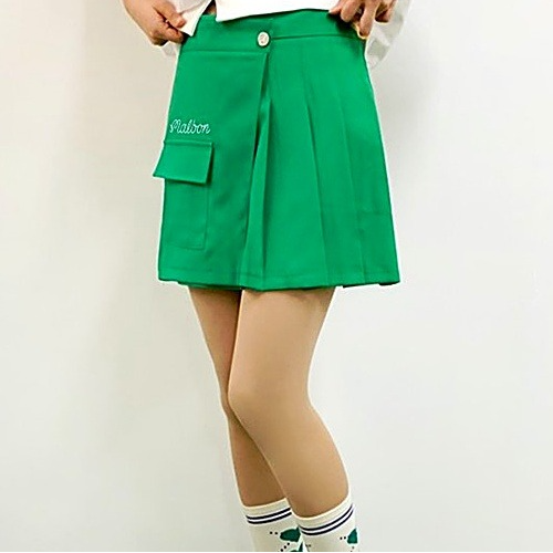 말* 원포켓 랩 스커트