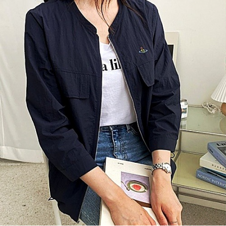 비비안웨스트*드 7부 바람막이