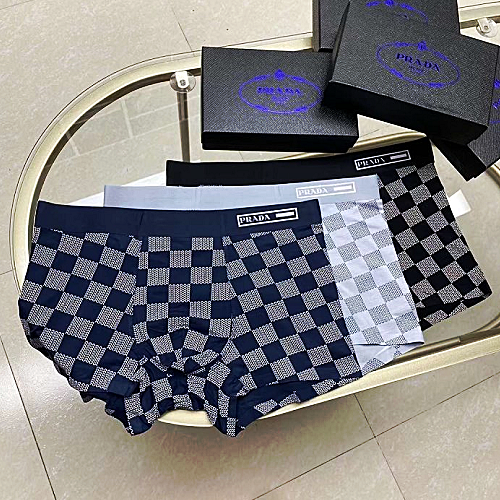 PRADA 남성 드로즈 3종 세트