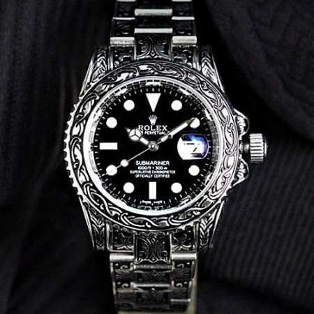 ROLEX CH 서브마리너 블랙판