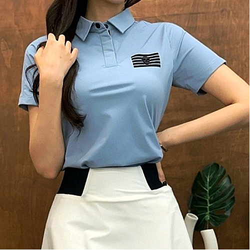 AMAZING CRE 여성 에어서킷 티셔츠