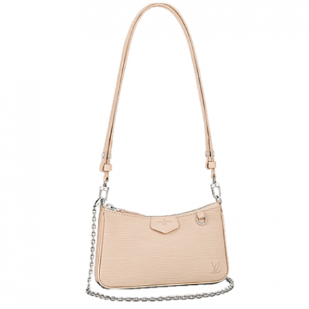 루이*통 쿼르츠 이지 파우치 온 스트랩 크로스 백