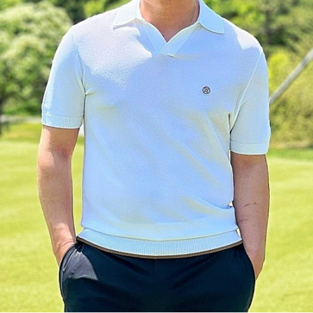 G/FORE 지포어 Knit Polo 티셔츠