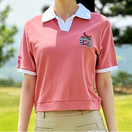 MALBON 말* 테리 폴로 반팔 티셔츠