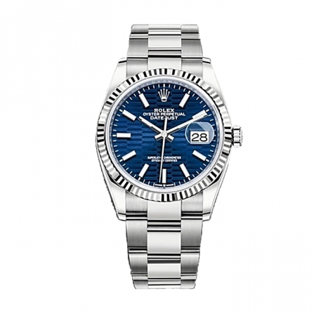 ROLEX 데이저스트 블루 플루티드 다이얼