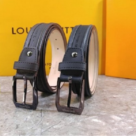 루이*통 버클 통가죽 벨트